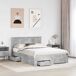 Estructura de cama matrimonial Estructura de cama matrimonial Gris