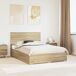Estructura de cama matrimonial Estructura de cama matrimonial Madera Clara