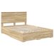Estructura de cama matrimonial Estructura de cama matrimonial Madera Clara
