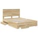 Estructura de cama matrimonial Estructura de cama matrimonial Madera Clara