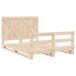 Estructura de cama matrimonial Estructura de cama matrimonial Natural