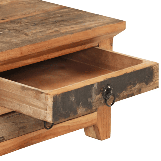 Mesa de Centro, Mesa baixa, 90x50x31 cm madeira recuperada maciça Mesa de Centro, Mesa baixa, 90x50x31 cm madeira recuperada maciça