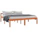 Estructura de cama matrimonial Estructura de cama matrimonial Marrón