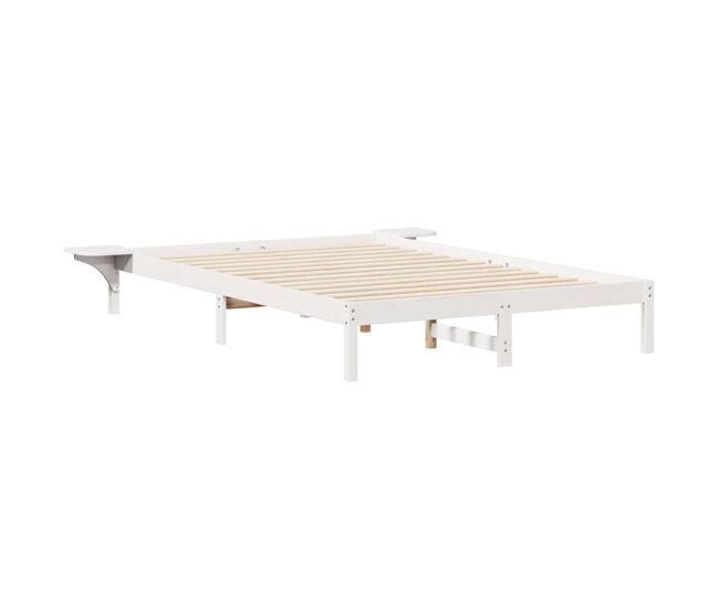Estructura de cama doble matrimonial - con mesitas 140 x 210 cm