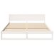 Estructura De Cama Doble Matrimonial Estructura De Cama Doble Matrimonial Blanco
