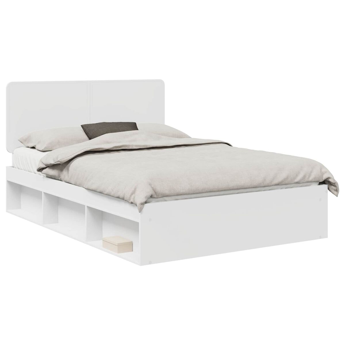 Estructura de cama doble matrimonial - 160 x 200 cm madera de pino macizo
