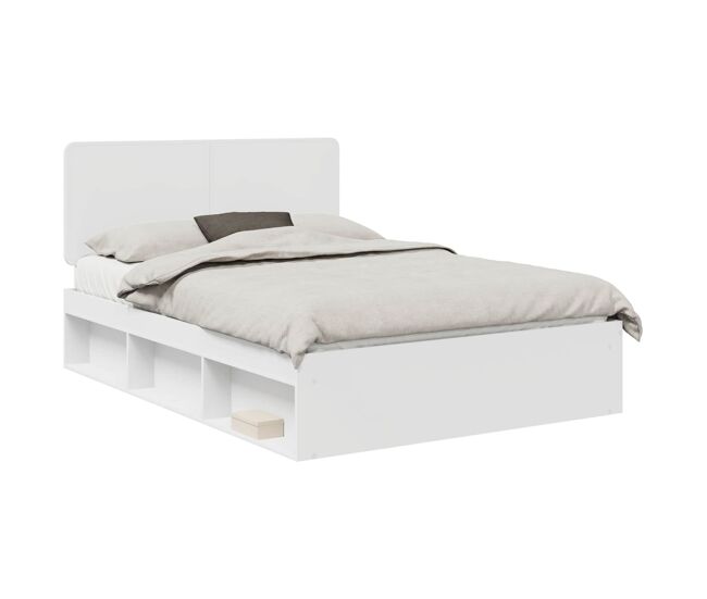 Estructura de cama doble matrimonial - 160 x 200 cm madera de pino macizo
