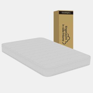 Colchão 140x200 cm - 3D respirável, molas ensacadas, suporte duplo, cuidado com as costas - Branco