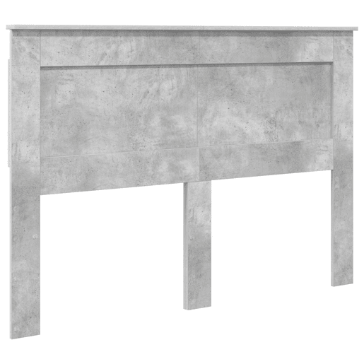 Estrutura de Cama de casal para adultos com cabeceira Concreto 160 x 200 cm Estrutura de Cama de casal para adultos com cabeceira Concreto 160 x 200 cm
