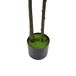 Ficus artificial con 2 copas y maceta Ficus artificial con 2 copas y maceta Verde