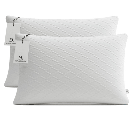 Pack de 2 Almofadas com Núcleo 100% Viscoelástico 90cm Don Algodón