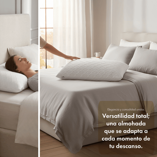 Pack de 2 Almofadas com Núcleo 100% Viscoelástico 90cm Don Algodón