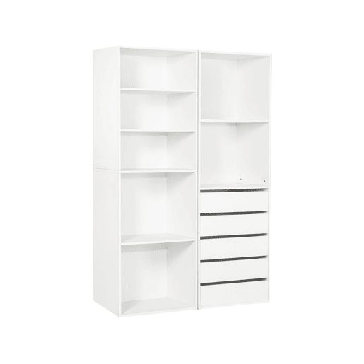 Conjunto de toucador modular Opera - 2 unidades - Branco
