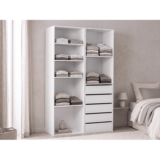 Conjunto de toucador modular Opera - 2 unidades - Branco