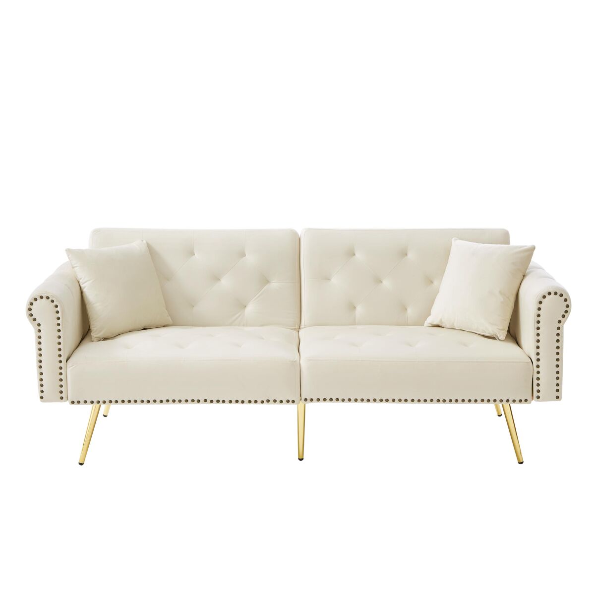 Sofá cama plegable 2 plazas