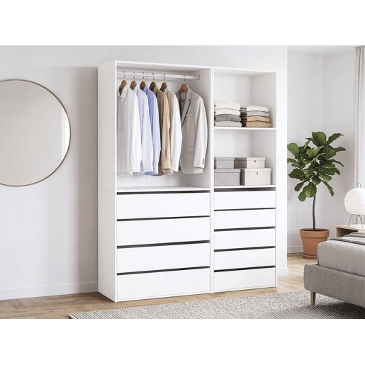 Conjunto de toucador modular Opera - 2 unidades - Branco