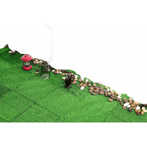 Relva artificial 30 x 30 cm, 36 peças - ladrilhos encaixáveis para pátios, varandas e jardins - verde Relva artificial 30 x 30 cm, 36 peças - ladrilhos encaixáveis para pátios, varandas e jardins - verde