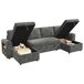 Sofá cama 4 plazas Sofá cama 4 plazas Gris