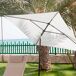 Aktive - Sombrilla rectangular UV30 Aktive - Sombrilla rectangular UV30 Blanco