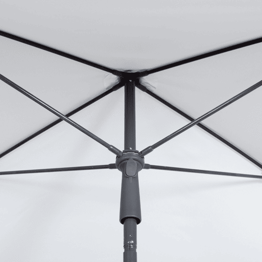 Aktive Garden Guarda-sol retangular para exterior proteção UV30 180x120 cm