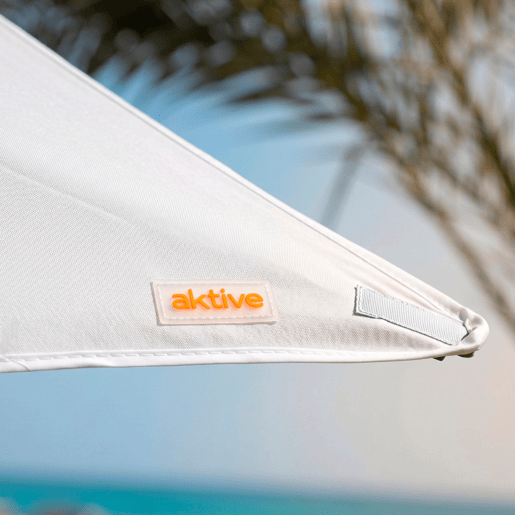 Aktive Garden Guarda-sol retangular para exterior proteção UV30 180x120 cm