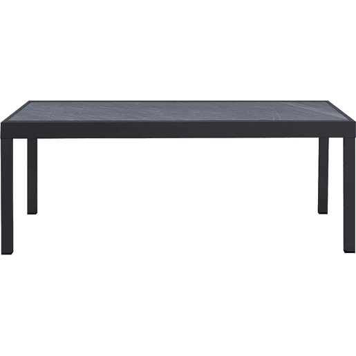 Conjunto de Mobiliário de Jardim Lagos - 200320 x 105 x 76 cm - 10 Cadeiras - Cinza Escuro