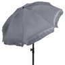 Aktive Guarda-sol cinza escuro de 200 cm com capa