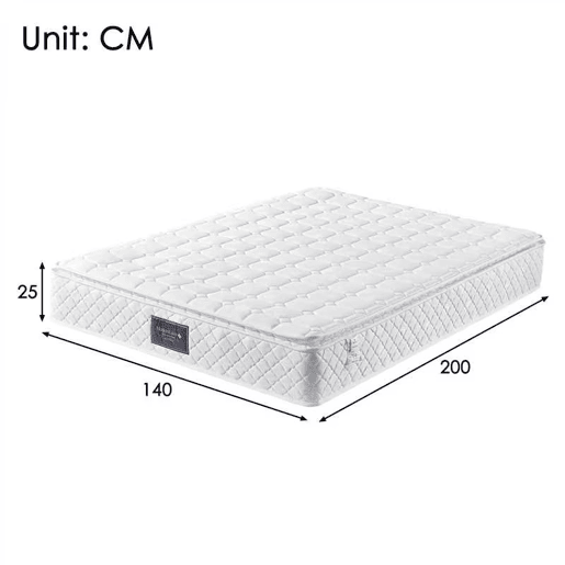 Cama estofada 140x200cm - Com LED, cabeceira com arrumação, portas USB e Tipo-C, cama hidráulica - Cinza
