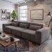 Sofá modular Horizon 3 plazas espuma alta densidad Sofá modular Horizon 3 plazas espuma alta densidad Gris Oscuro