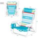 Aktive - Pack 2 sillas playa aluminio 5 posiciones Aktive - Pack 2 sillas playa aluminio 5 posiciones Multicolor