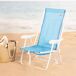 Aktive - Pack 2 sillas playa plegables respaldo fijo con mochila Aktive - Pack 2 sillas playa plegables respaldo fijo con mochila Azul