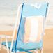 Aktive - Pack 2 sillas playa plegables respaldo fijo con mochila Aktive - Pack 2 sillas playa plegables respaldo fijo con mochila Azul