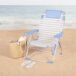 Aktive -Pack 2 sillas playa plegable aluminio 5 posiciones Aktive -Pack 2 sillas playa plegable aluminio 5 posiciones Azul Claro