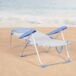 Aktive -Pack 2 sillas playa plegable aluminio 5 posiciones Aktive -Pack 2 sillas playa plegable aluminio 5 posiciones Azul Claro