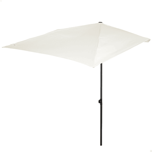 Aktive Garden Guarda-sol retangular de parede para jardim 160x100 cm