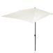 Aktive - Parasol pared rectangular UV50 100x150 Aktive - Parasol pared rectangular UV50 100x150 Blanco