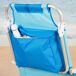Aktive - Pack 2 sillas playa plegable con mochila y bolsillo Aktive - Pack 2 sillas playa plegable con mochila y bolsillo Azul