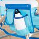 Aktive - Pack 2 sillas playa plegable con mochila y bolsillo Aktive - Pack 2 sillas playa plegable con mochila y bolsillo Azul