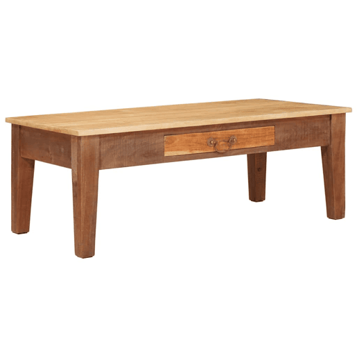 Mesa de Centro, Mesa baixa, com gaveta Castanho 110 x 55 x 40 cm Mesa de Centro, Mesa baixa, com gaveta Castanho 110 x 55 x 40 cm
