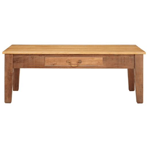 Mesa de Centro, Mesa baixa, com gaveta Castanho 110 x 55 x 40 cm Mesa de Centro, Mesa baixa, com gaveta Castanho 110 x 55 x 40 cm