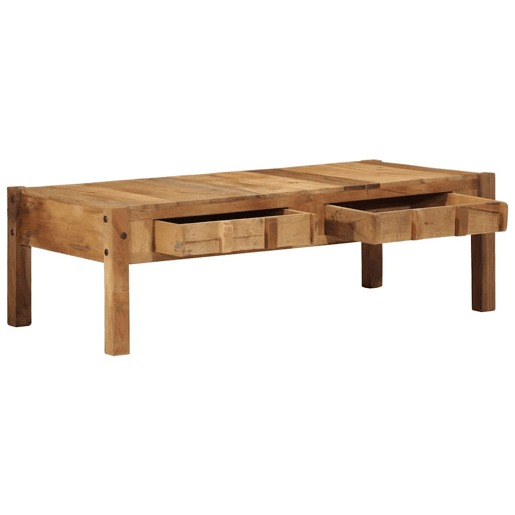 Mesa de Centro, Mesa baixa, com gaveta Castanho 110 x 54 x 35 cm Mesa de Centro, Mesa baixa, com gaveta Castanho 110 x 54 x 35 cm