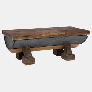 Mesa de Centro, Mesa baixa, Natural 90 x 50 x 35 cm madeira