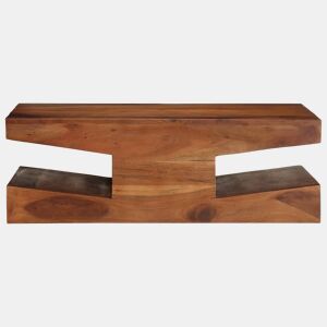 Mesa de Centro, Mesa baixa, 90x60x30 cm madeira de acácia maciça
