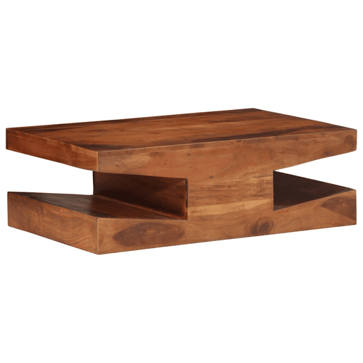 Mesa de Centro, Mesa baixa, 90x60x30 cm madeira de acácia maciça Mesa de Centro, Mesa baixa, 90x60x30 cm madeira de acácia maciça