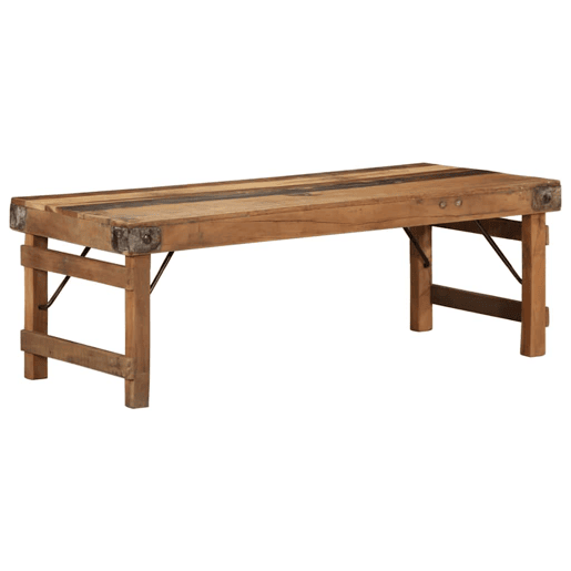 Mesa de Centro, Mesa baixa, Castanho 110 x 55 x 40 cm