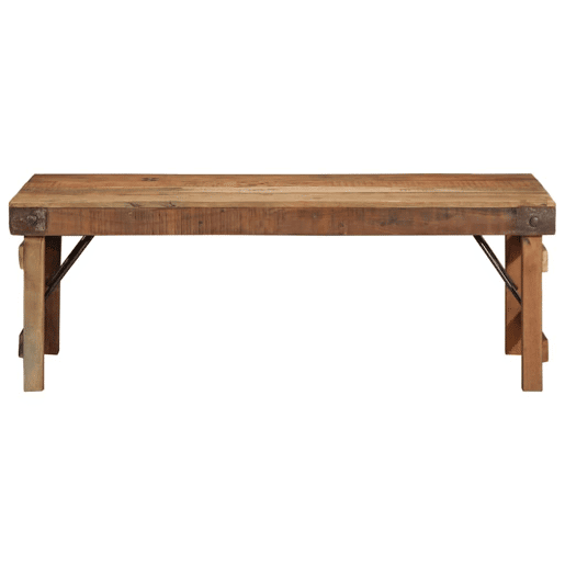 Mesa de Centro, Mesa baixa, Castanho 110 x 55 x 40 cm