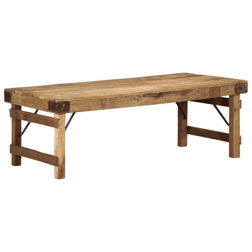 Mesa de Centro, Mesa baixa, Castanho 110 x 55 x 40 cm