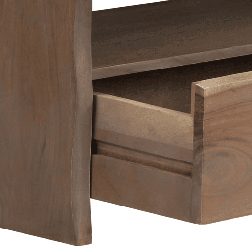 Mesa de Centro, Mesa baixa, acácia maciça arestas vivas 90x50x40 cm cinzento Mesa de Centro, Mesa baixa, acácia maciça arestas vivas 90x50x40 cm cinzento