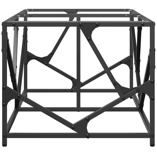 Mesa de Centro, Mesa baixa, c topo em vidro transparente 98,5x50x41 cm aço Mesa de Centro, Mesa baixa, c topo em vidro transparente 98,5x50x41 cm aço