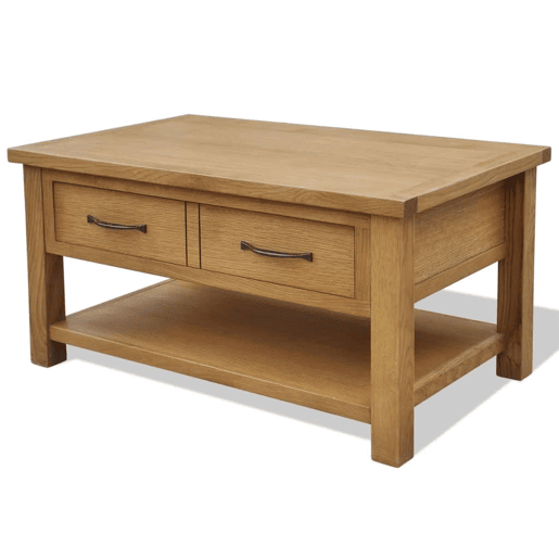 Mesa de Centro, Mesa baixa, 88x53x45 cm madeira carvalho maciça Mesa de Centro, Mesa baixa, 88x53x45 cm madeira carvalho maciça